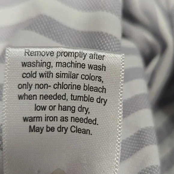 HINSON WU-"Halsey" 3/4 Sleeve Oversize Stripe Shirt-Size Medium - Picture 15 of 15